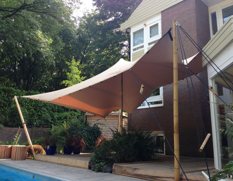 Middenpaal 3,5 meter voor stretchtent